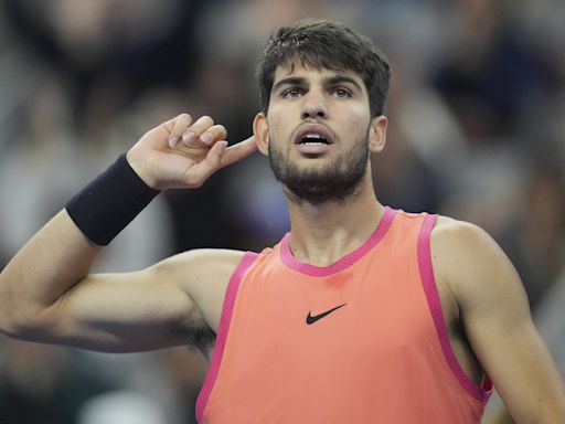 Carlos Alcaraz destronó a Jannik Sinner en una final galáctica disputada en el ATP 500 de Pekín