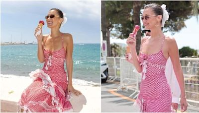 Cannes 2024: Bella Hadid wears Keffiyeh dress during Cannes Film Festival, says 'Free Palestine Forever'
