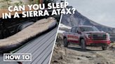 GMC Sierra 1500 AT4X: Can you sleep in it?