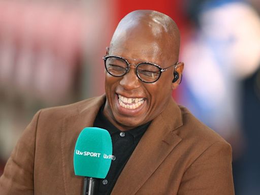 Ian Wright left in hysterics and fires eight-word message as Roy Keane spotted in Arsenal shirt