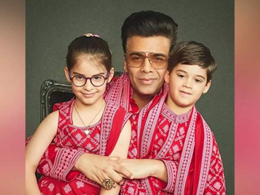 Karan Johar reveals his children have started asking him about their mother now and questions 'Whose stomach was I born in?' | Hindi Movie News - Times of India