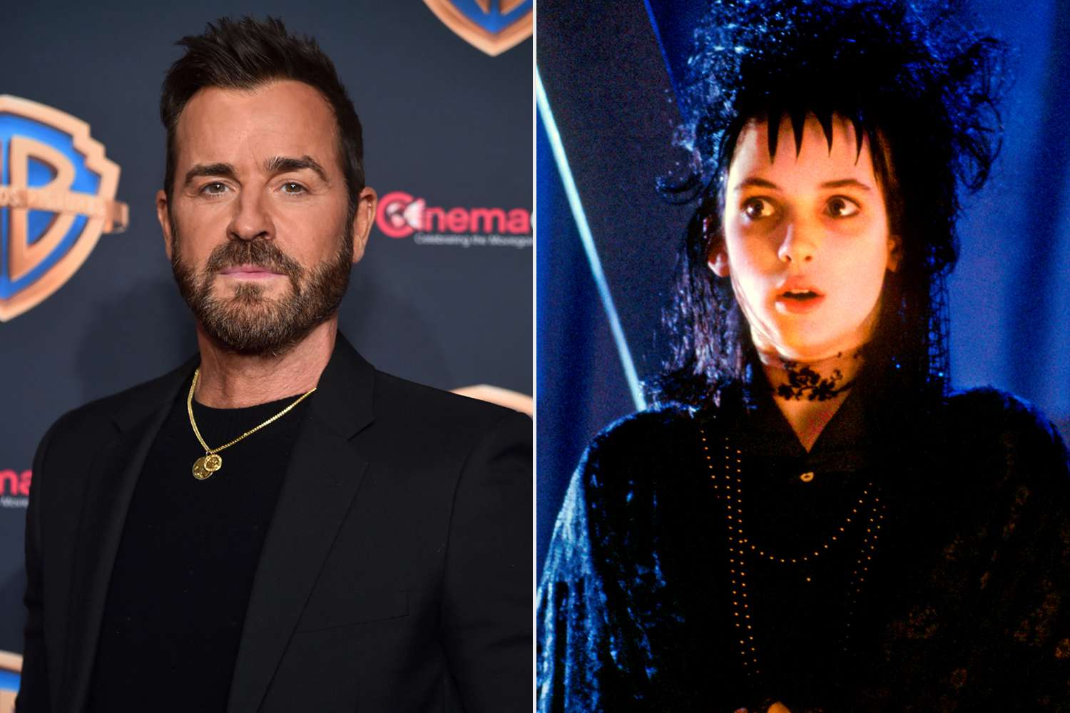 Justin Theroux Was an 'Emo Kid' Fan of “Beetlejuice”: 'Everyone Related to or Wanted to Date' Winona Ryder (Exclusive)