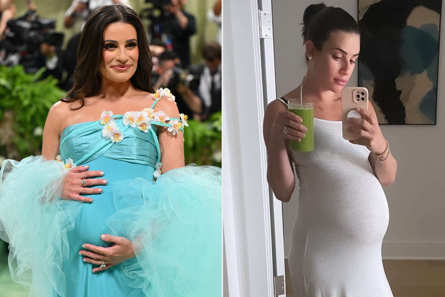 Pregnant Lea Michele Shows Off Her ‘Favorite’ Third Trimester Outfits: 'I Could Wear This Dress All Day'