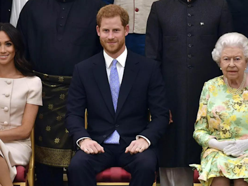 Queen expected great-grandchildren to be 'more American' in last meeting, recalls Prince Harry - Times of India