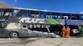 Tragedia en la Oroya: Minsa reporta 40 heridos en choque de tren con bus de Apocalipsis