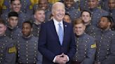 Biden recognizes US Military Academy with trophy for besting other service academies in football