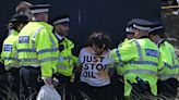 Three suspects named after Just Stop Oil protest at Open Championships