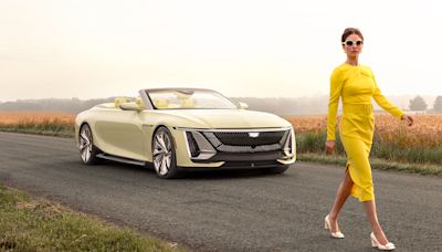 This New Cadillac Concept Is the All-Electric Convertible We Didn’t Know We Wanted