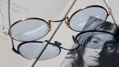 Pair of John Lennon's sunglasses tipped to sell for £3,000 at auction