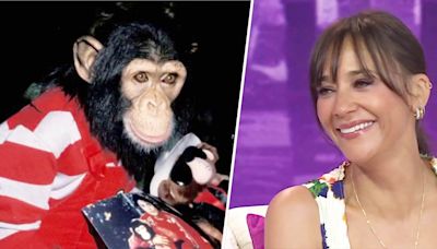 Rashida Jones recalls being bit by Michael Jackson's chimpanzee Bubbles: 'I have a scar'