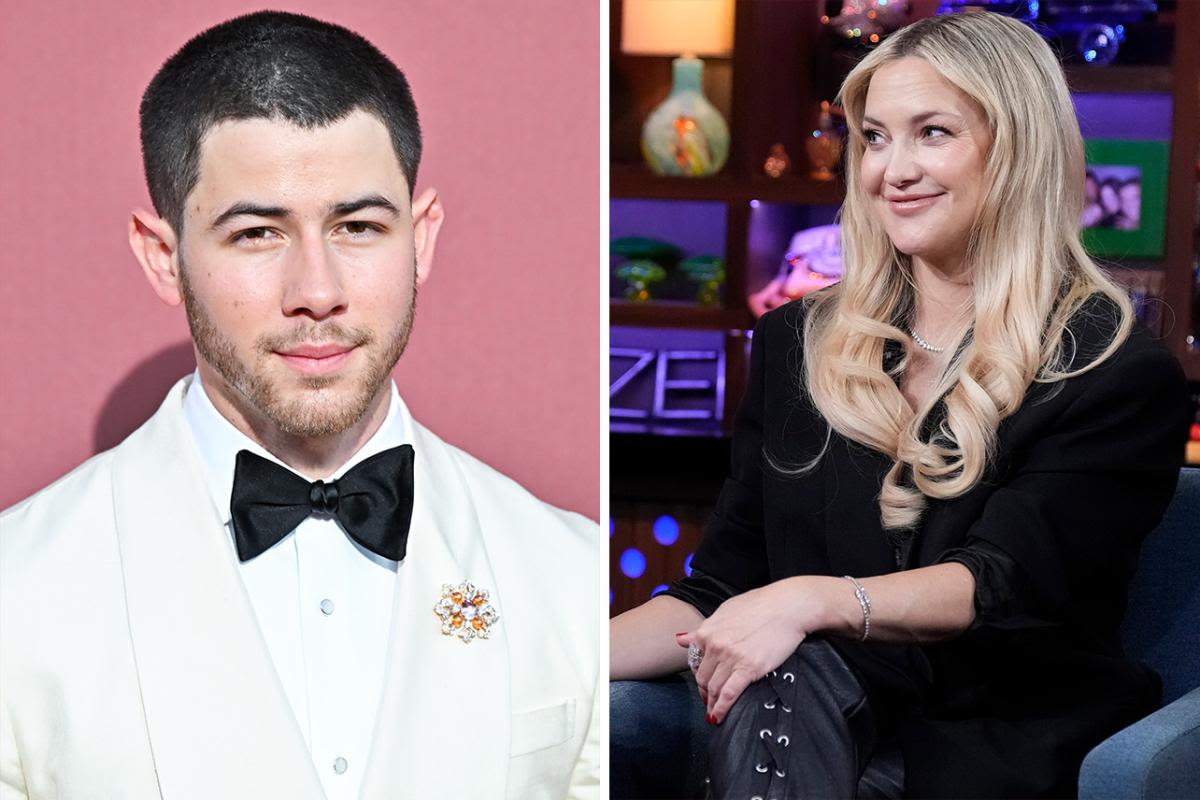 Kate Hudson likens Nick Jonas to "an old man in a young man’s body" while reflecting on their rumored romance on 'WWHL'