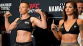 UFC fighter Tracy Cortez was fighting back tears after cutting off her hair to make weight