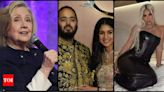 Anant Ambani and Radhika Merchant's wedding guest list features Hillary..., Kim Kardashian: Reports | Hindi Movie News - Times of India