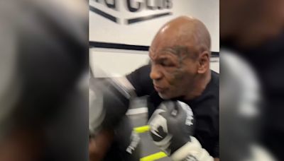 Con su entrenador contra las cuerdas: el ensayo más feroz de Mike Tyson a 50 días de la pelea ante Jake Paul