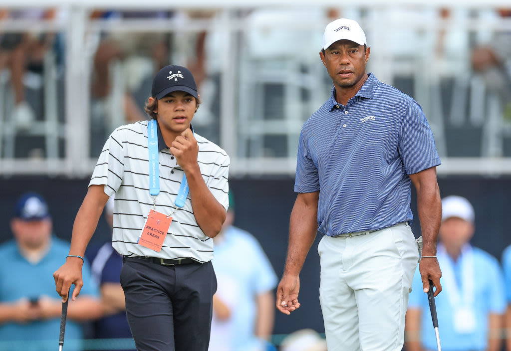 Tiger Woods’ 15-Year-Old Son Charlie Qualifies For USGA For The First Time