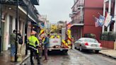 Apartment building catches fire in French Quarter