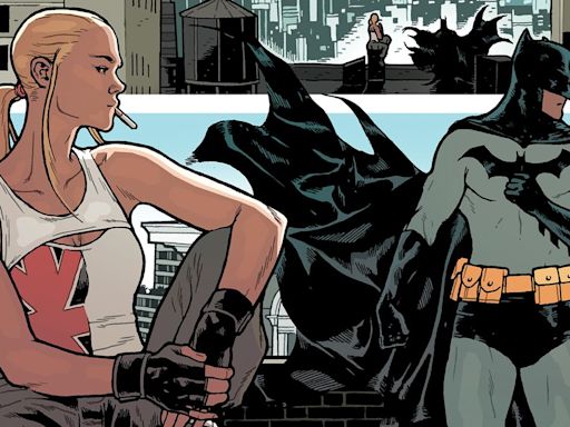 Tom King returns to Batman as the Caped Crusader teams up with Jenny Sparks of The Authority in a new Black Label title