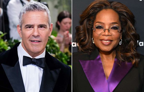 Andy Cohen Says Asking Oprah Winfrey If She's Ever Taken a 'Dip in the Lady Pond' Is One of His 'Regrets'