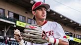 Arkansas outfielder Hunter Grimes enters transfer portal