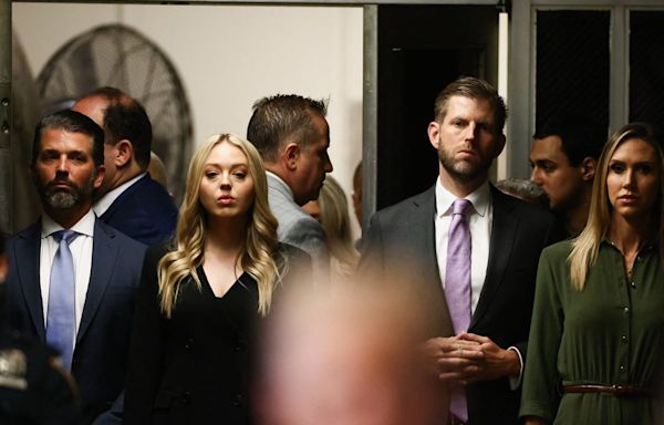 Tiffany Trump finally shows up to support dad as hush money trial comes to a close