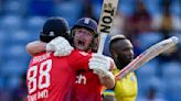 England chases down 222 to keep alive T20 series in Caribbean