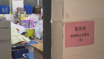 洞庭湖決堤令逾四千災民住安置點 盼可早日回家