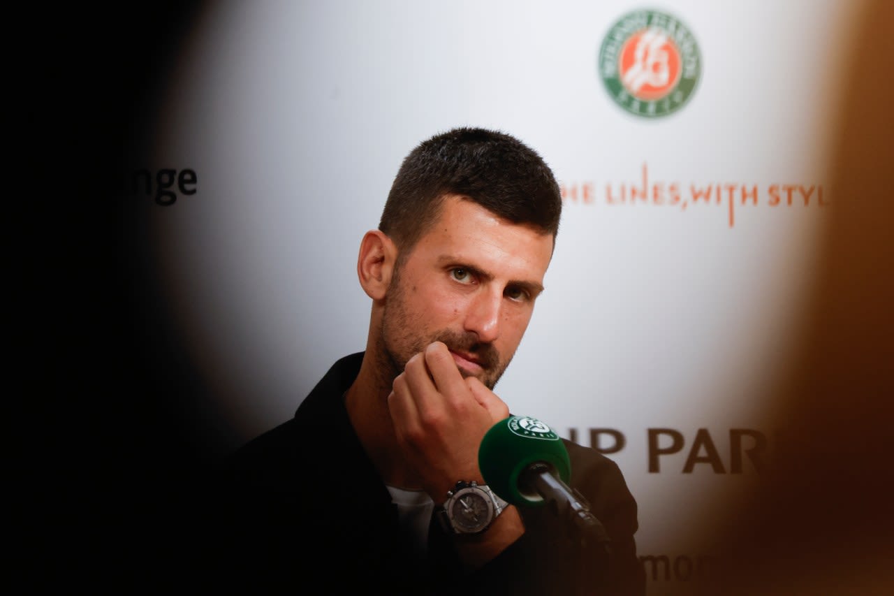Novak Djokovic enters the French Open with ‘low expectations and high hopes’