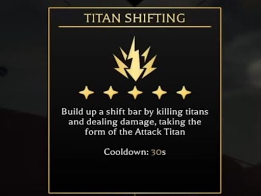 How to perform Titan Shifting in Attack on Titan Revolution