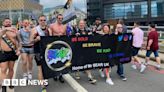 Birmingham Pride parade travels through city centre