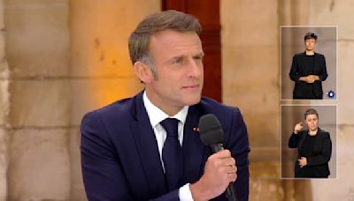 "C'est aussi mon rôle": Macron répond aux critiques sur son interview à trois jours des européennes