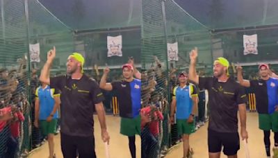 Video: Glenn Maxwell Chants 'RCB, RCB' With Fans While Playing Cricket Ahead Of IPL 2024 Clash vs CSK In Bengaluru