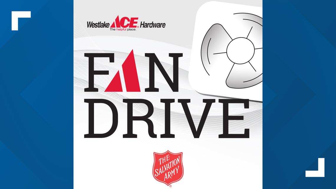 Ace Hardware and the Salvation Army of Midland & Odessa partner up for annual fan drive.