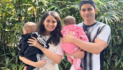 Pankhuri Awasthy celebrates twins' eleven-month milestone with heartwarming post; Gautam Rode comments THIS