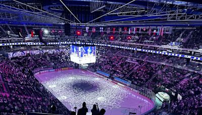 世界冰球錦標賽 布拉格體育館內比賽 (圖)