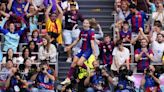 UEFA celebrates growth of women's soccer as Barcelona lifts another Women's Champions League trophy