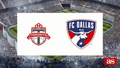 Toronto FC 3-1 FC Dallas: resultado, resumen y goles