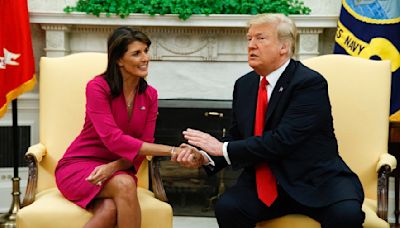 "Le deseo lo mejor, pero no será ella": Trump descarta a Nikki Haley como su compañera de fórmula