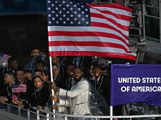 LeBron James compared to George Washington at Olympic opening ceremony