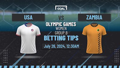 USA Women vs Zambia Women Olympics Predictions: USA to win and keep a clean sheet | Goal.com India
