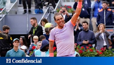 El increíble punto final de Nadal que le ha dado la victoria en el Madrid Open de tenis