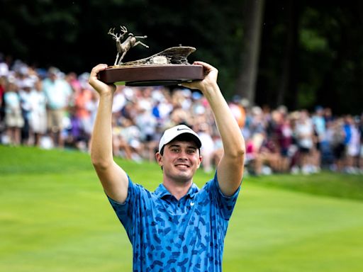 Davis Thompson wins John Deere Classic with lowest score in tournament history