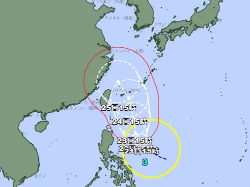 日氣象廳估凱米颱風朝「台灣、沖繩」進發 24小時內恐雙颱共舞