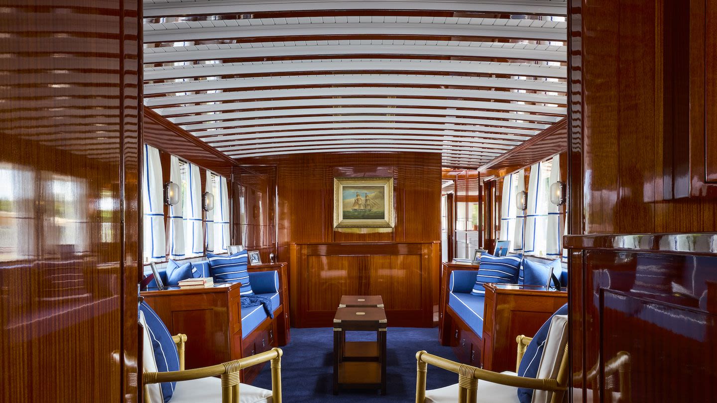 Step Aboard a Restored Presidential Yacht That Once Belonged to JFK and Jackie O.