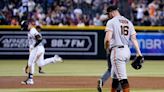 Giants' Carlos Rodon apologizes for kicking bat into Thairo Estrada vs. Diamondbacks