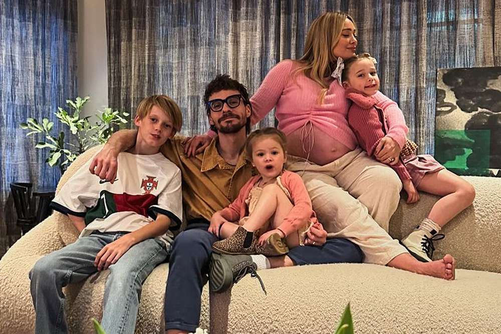 Pregnant Hilary Duff Shares Sweet Photos with Her Family of Five 'Before That Changes Forever'