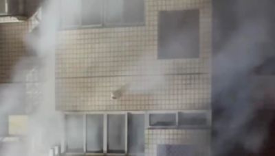台中大樓火警 父折返救女兒雙亡