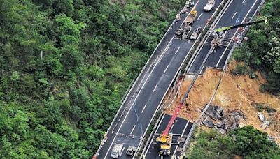 Highway collapse in southern China kills at least 36 people