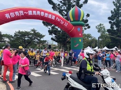 桃園龍潭警暑期「鐵馬青春逍遙遊」 反毒、顧健康、不飆車