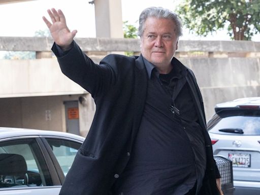 Steve Bannon reports to federal prison for contempt of Congress