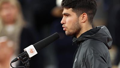 Revelación de Alcaraz de su comportamiento en el partido de Nadal en Roland Garros